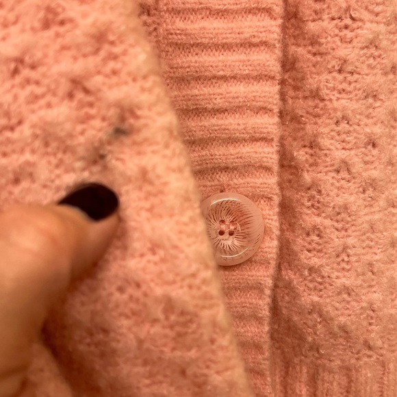 Vintage J.J. Basics Pink Sweater Sz L Y2K - Picture 4 of 13